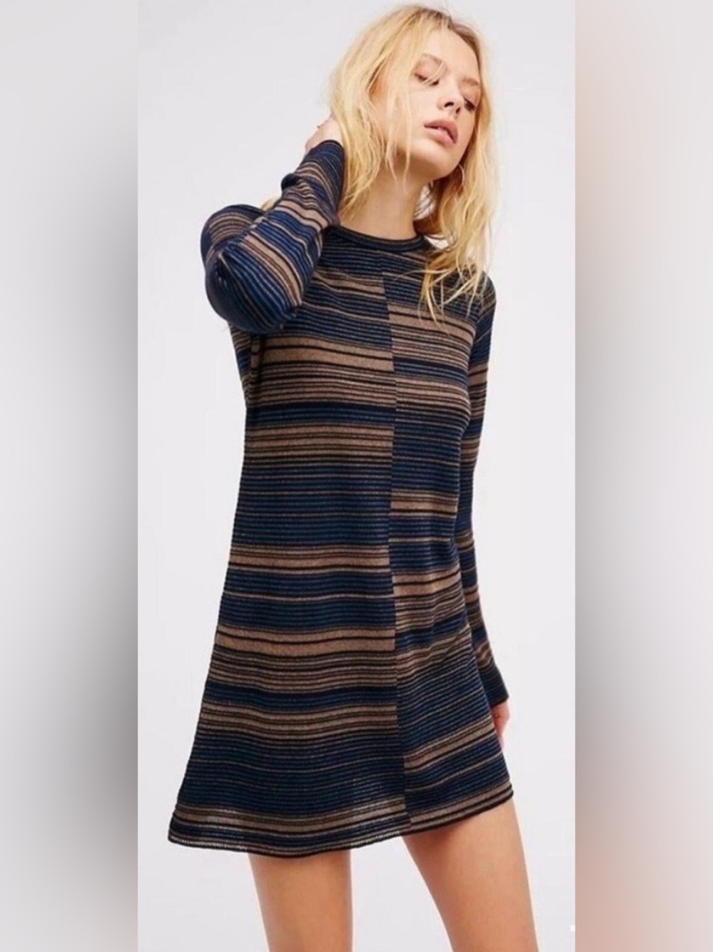 Free People Rave On Sweater Dress XS